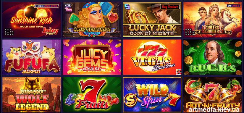 Ігрові автомати казино JVspin